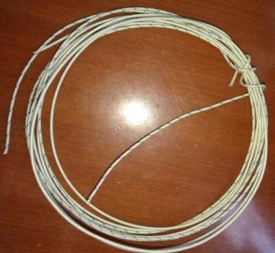 Venda imperdível 2022 fio de aquecimento trançado de fibra de vidro de silicone