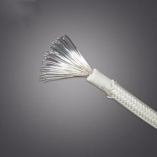 FEP/PFA/ETFE/PTFE Cabo de fio de borracha de silicone isolado para alta temperatura