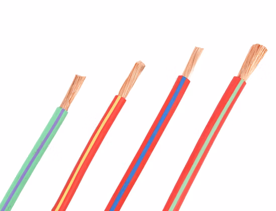 Fio XLPE de baixa tensão Vechile para bateria